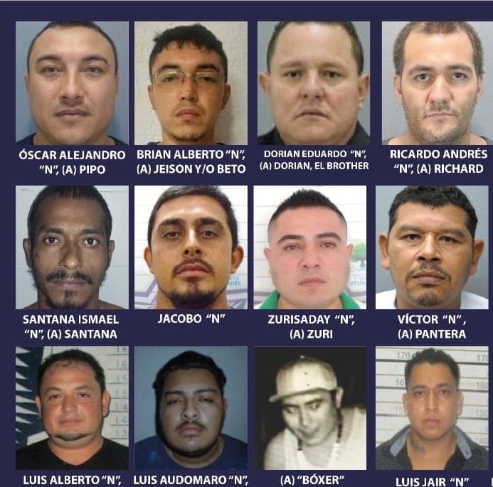 Da a conocer Alberto Capella la lista con los delincuentes más buscados en Quintana Roo