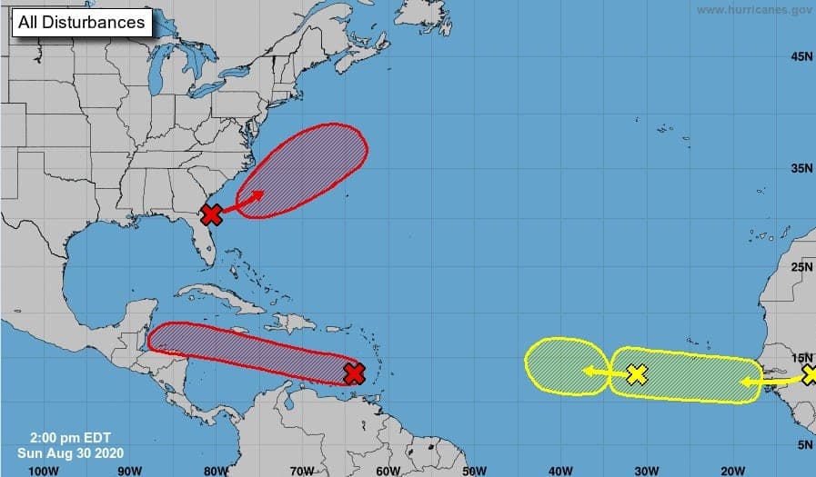 Aumenta riesgo de formación de ciclón en el Caribe