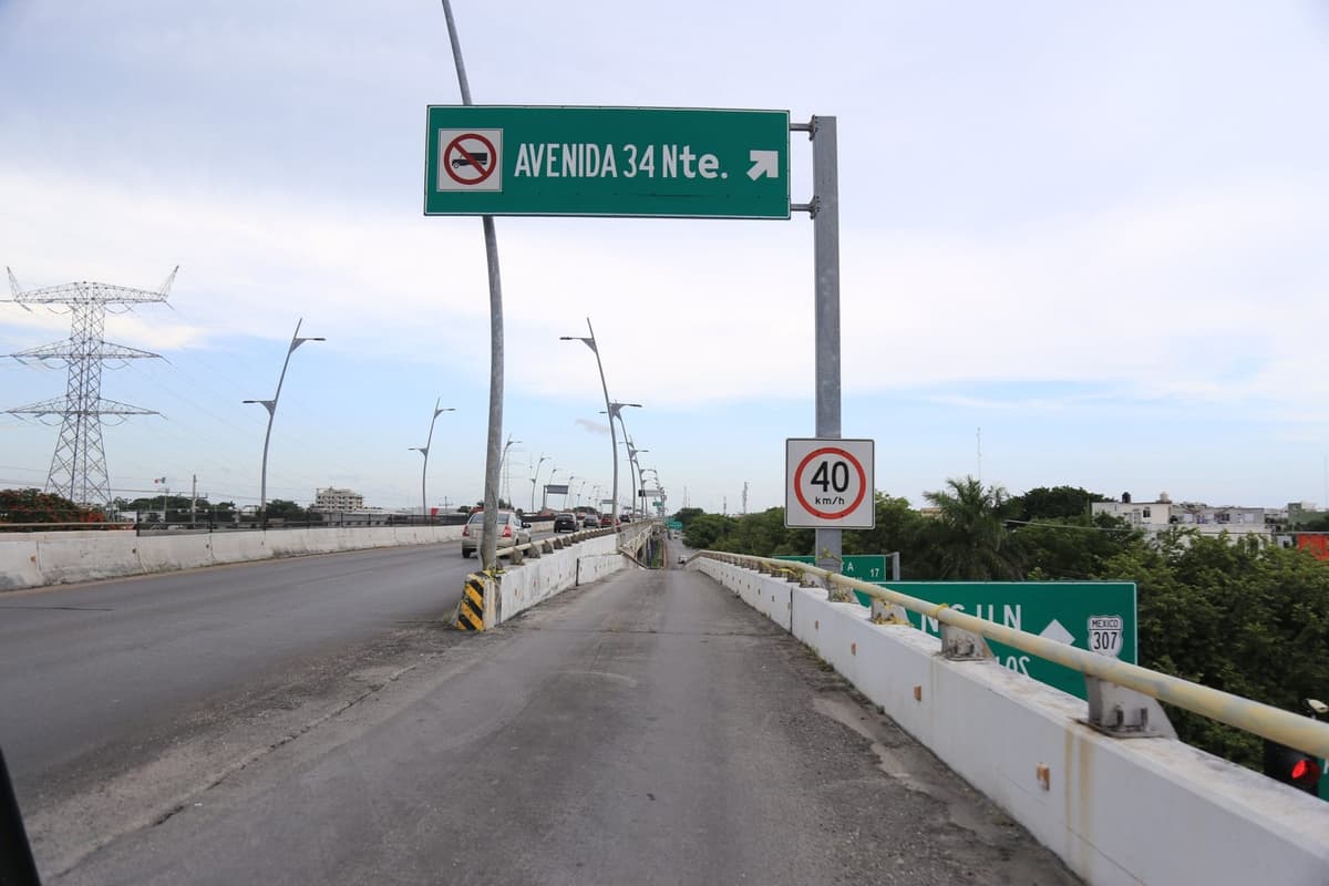Ya puedes usar los puentes de Playa del Carmen