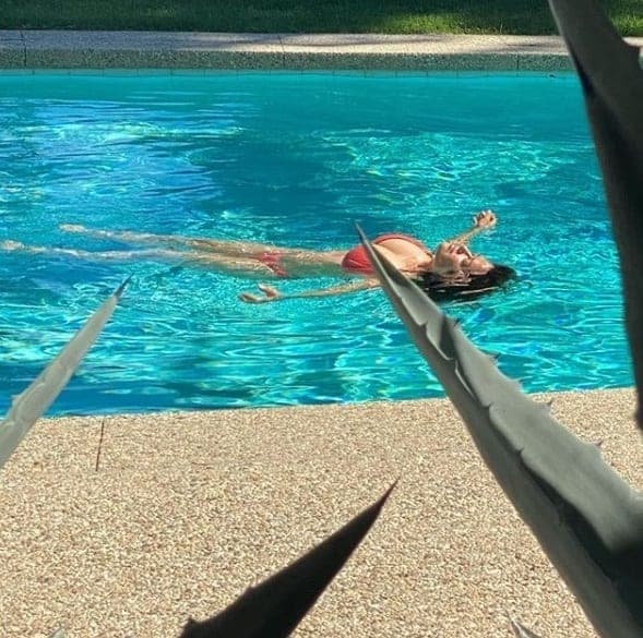 Enciende Salma Hayek las redes sociales con espectacular bikini