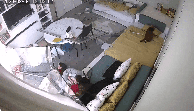 Surgen nuevos videos del momento exacto de la explosión en Beirut, Líbano