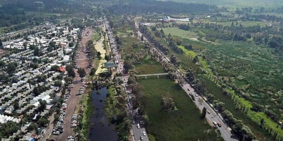 ¡Salvan humedal en Xochimilco! Juez ordena paralización de puente