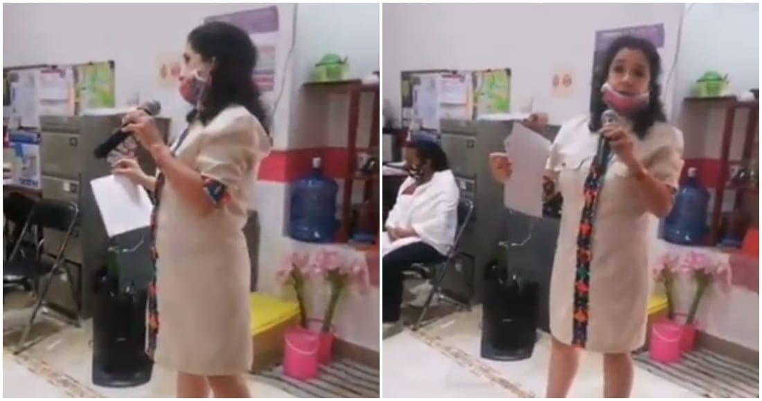 En evento por el Día de la Mujer Indígena, funcionaria agradece llegada de los españoles'