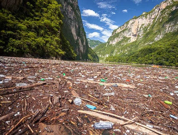 Sacan más de mil toneladas de basura del Cañón del Sumidero, pese a cerrar por casi 6 meses