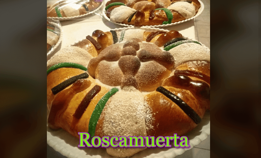 ¡Ahora llega la “roscamuerta”! Una fusión entre pan de muerto y rosca de reyes