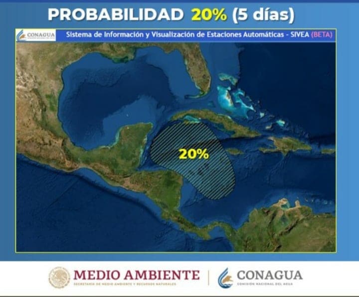 Se forma Depresión Tropical N° 27 en el Atlántico