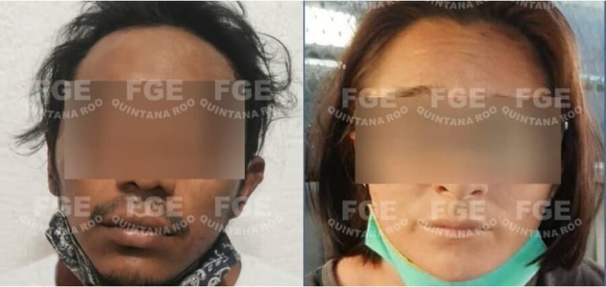 Detienen a dos, acusados de matar a mujer en Cancún