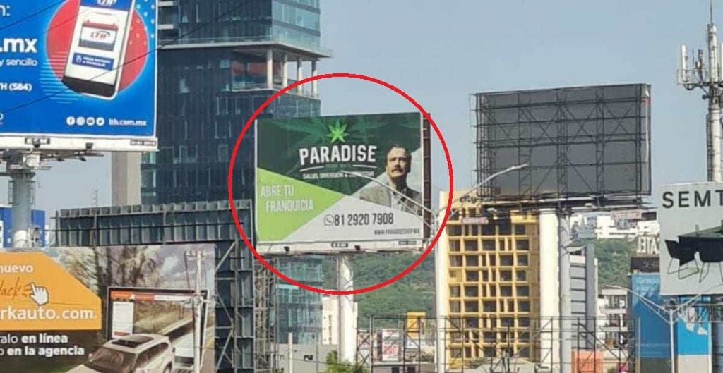 Sorprende Vicente Fox en espectaculares promoviendo productos de cannabis