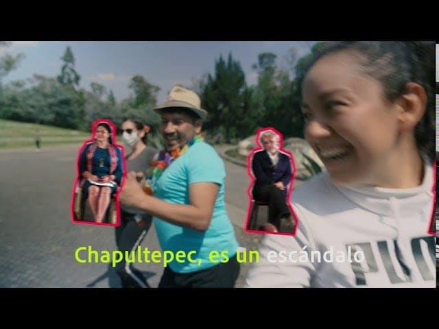 Artistas bailan cumbia para que AMLO reconsidere megaproyecto en Chapultepec
