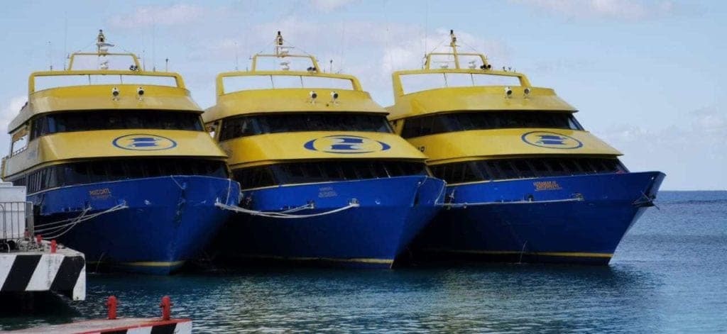 Por Tormenta Tropical Gamma suspenden estos cruces del ferry hasta nuevo aviso