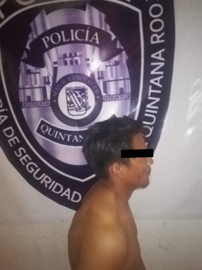 Detienen a presunto violador de una joven en Puerto Morelos