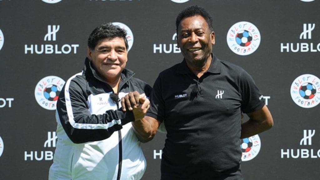 Pelé espera reencontrarse con Maradona para jugar juntos futbol en el cielo