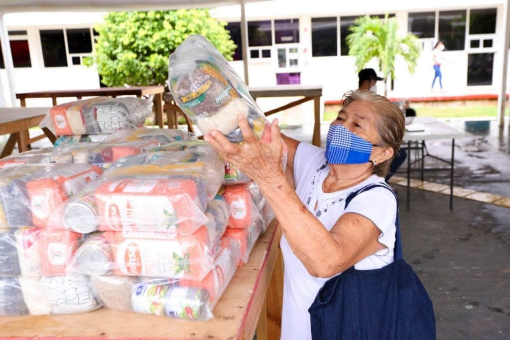Se distribuirán más de 43 mil 200 paquetes alimentarios en Quintana Roo