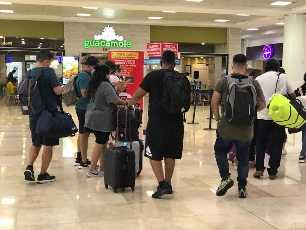 Aeropuerto de Cancún, con 371 operaciones programadas hoy