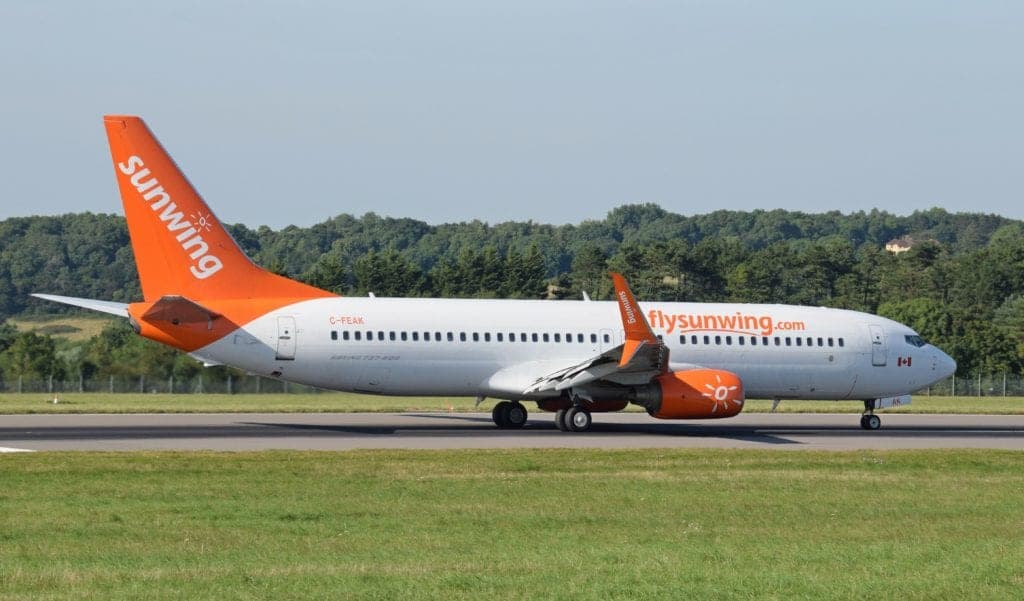 Aerolínea canadiense Sunwing Airlines iniciará vuelos hacia Cozumel