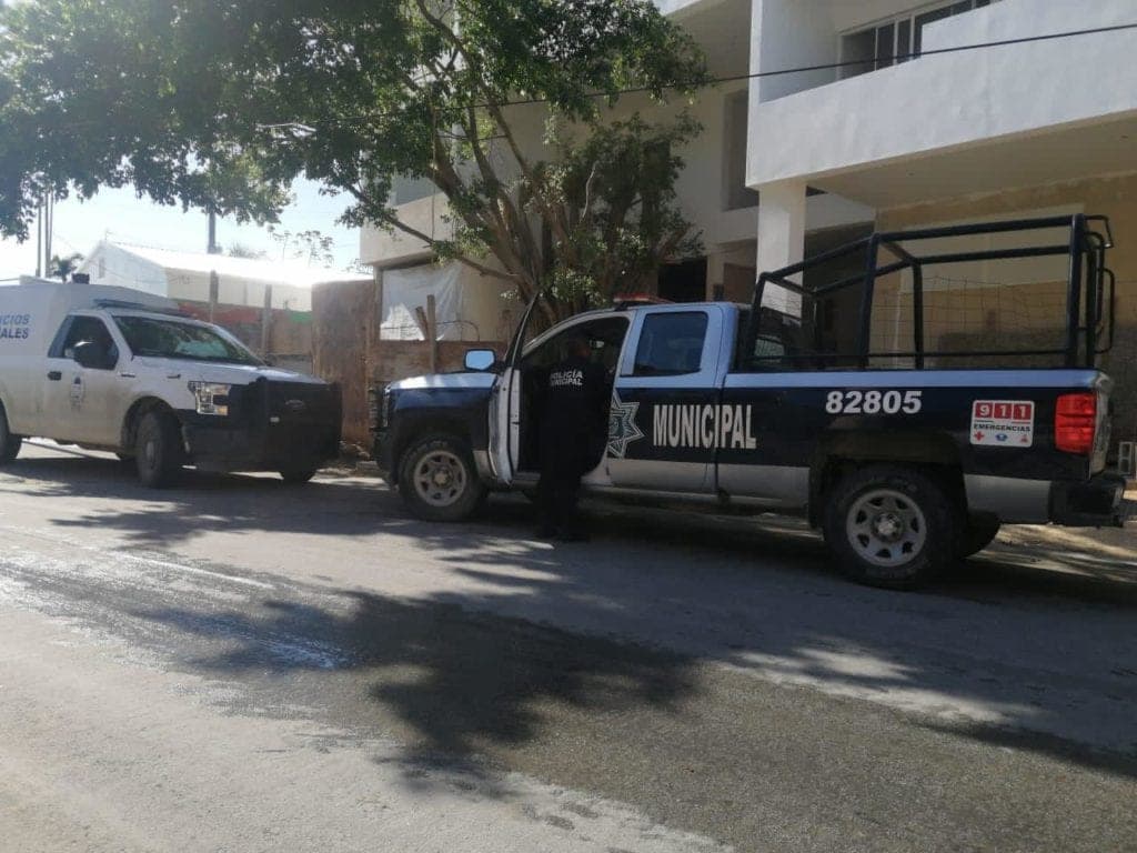 Suicidio en cuartería de Playa del Carmen