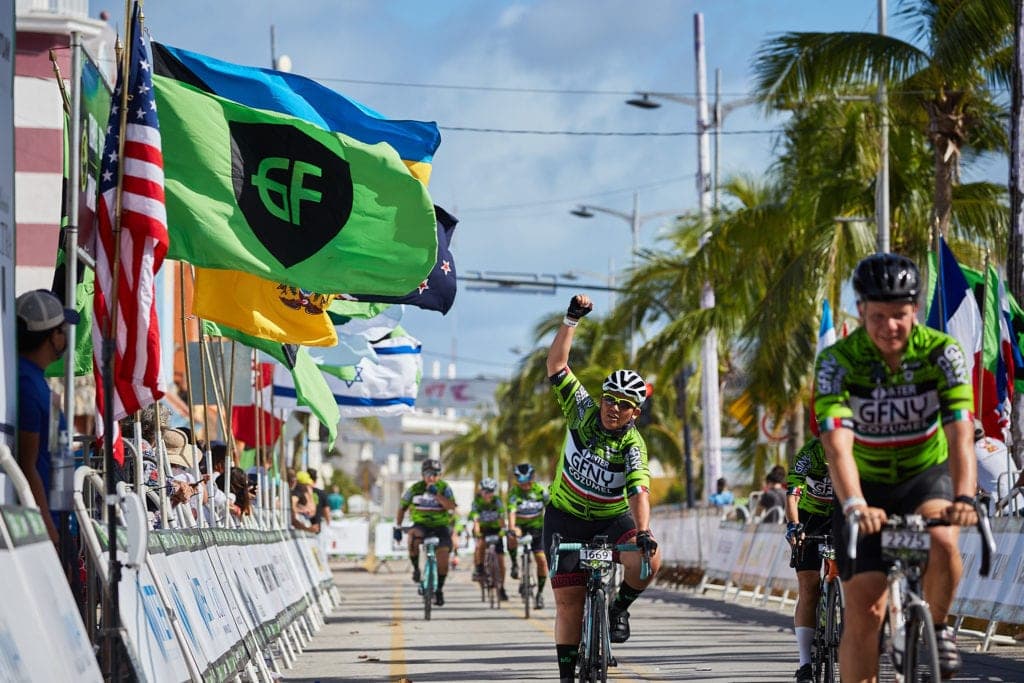 Así se vivió la 7° edición del Gran Fondo Nueva York (GFNY) en Cozumel