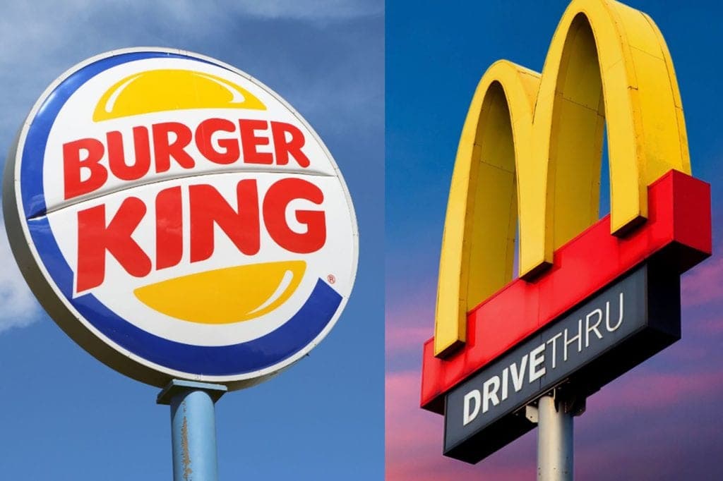 ¿El mundo está de cabeza? Pide Burger King a sus clientes que compren en McDonald's