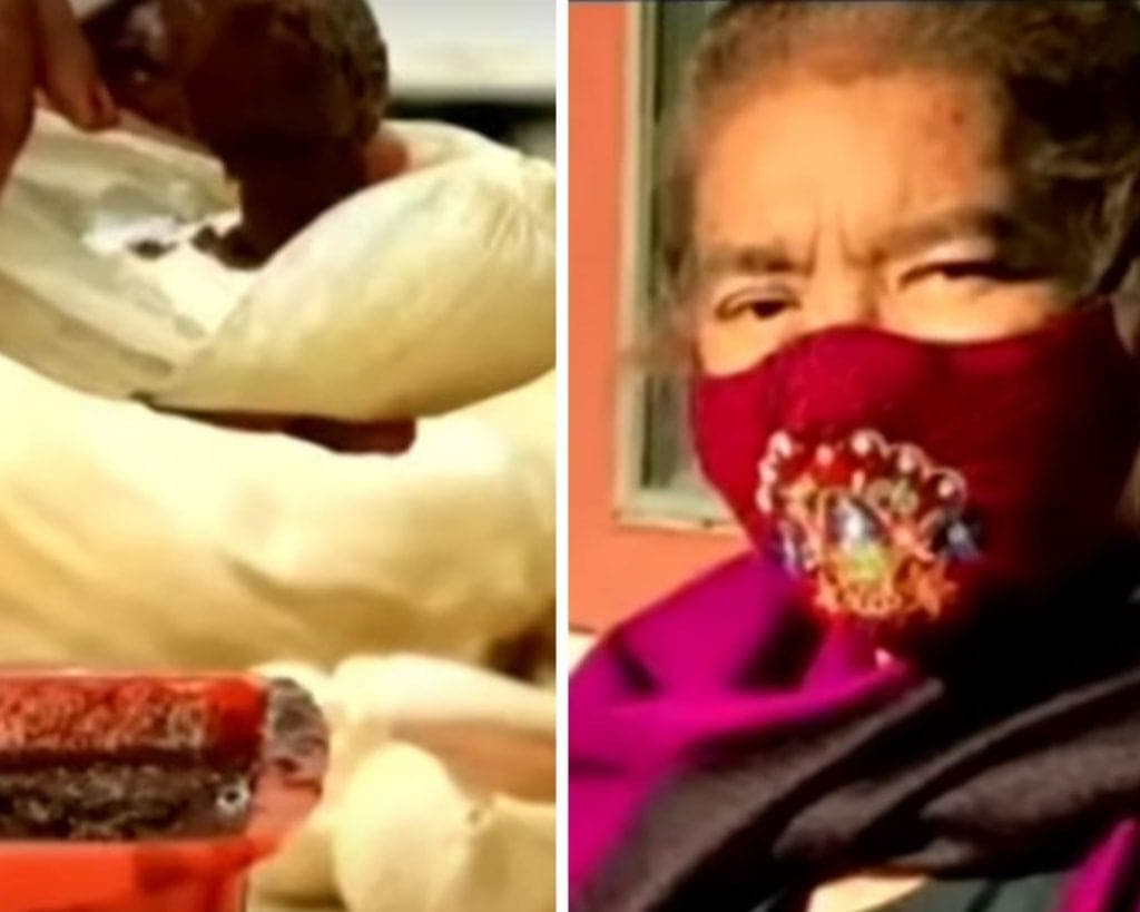 Abuelita le prepara tamaliza a médicos que la salvaron del Covid-19