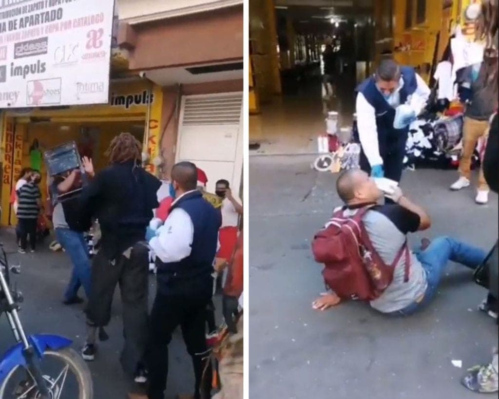 Video: Luchadores dan 'sillazos' para que la gente use el cubrebocas y se vuelven virales