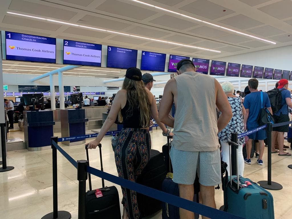 Aeropuerto de Cancún supera las 400 operaciones por segundo día