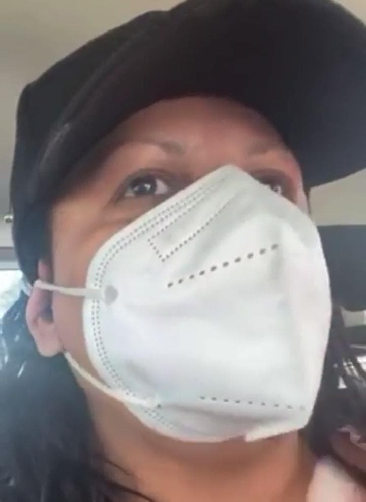 Detienen a Lorena Moreno, por destrucción de vehículo policiaco