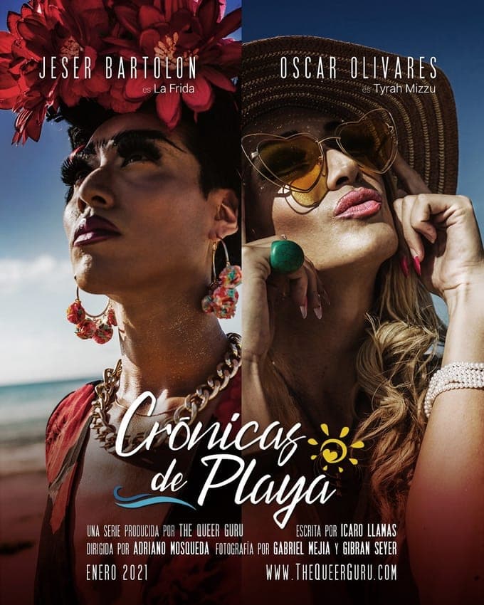 Estrenan "Crónicas de Playa", la primera serie playense LGTB+