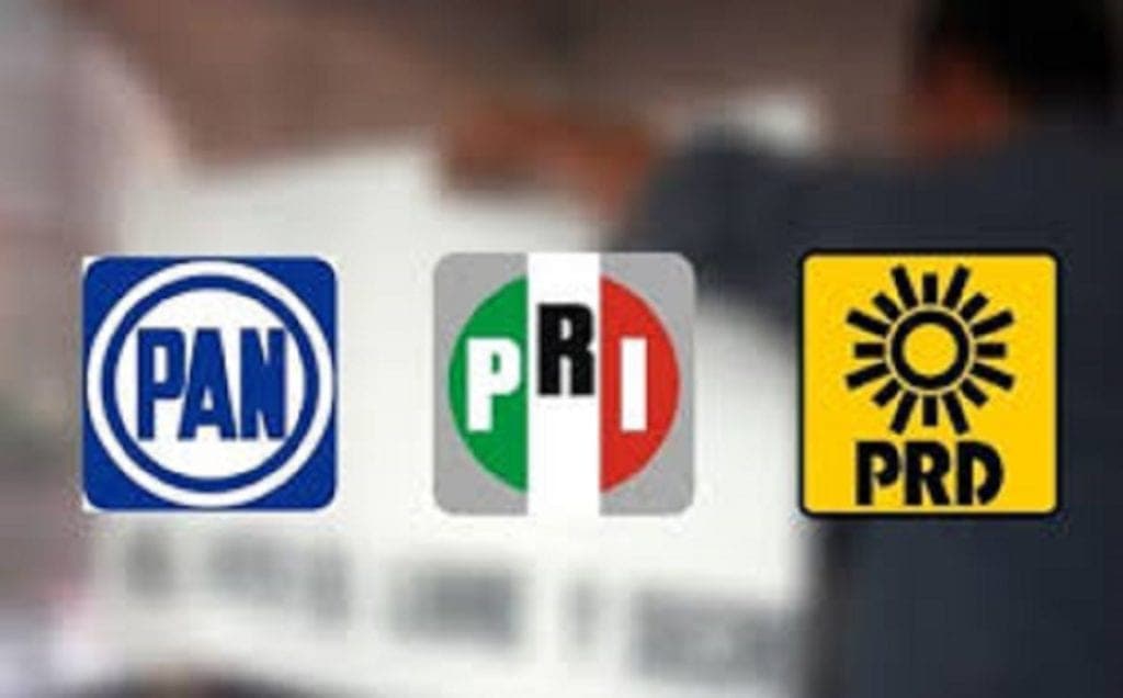 Se reparten las candidaturas a diputados federales en la coalición “Va por México”