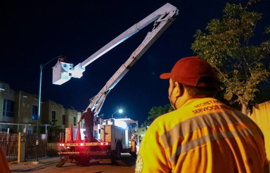 Trabaja Solidaridad en la sustitución de 9 mil 200 luminarias de tecnología LED, sin contraer deuda