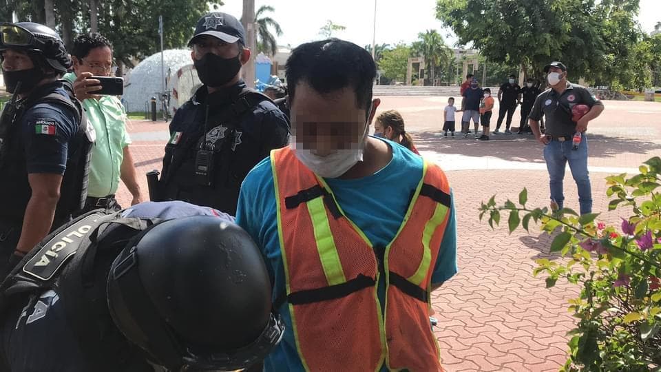 Atrapan a ladrón de bicicletas en Playa del Carmen