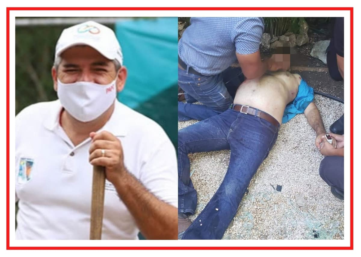 VIDEO: Así fueron los últimos momentos de Nacho Sánchez, el candidato ejecutado en Puerto Morelos