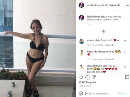 ¡Luce cuerpazo a sus 70 años! 'La Chilindrina' enciende las redes por foto en bikini