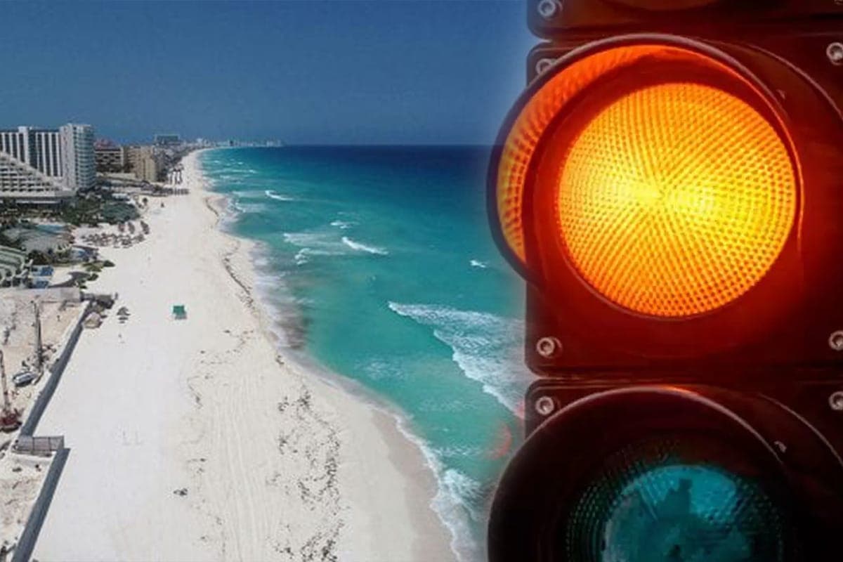 Quintana Roo se mantiene en color naranja del semáforo epidemiológico una semana más