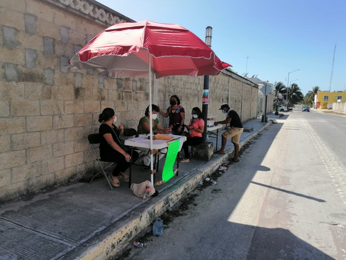 Echan a la calle la mesa para votar por líder sindical de salud en Hospital General de Cancún