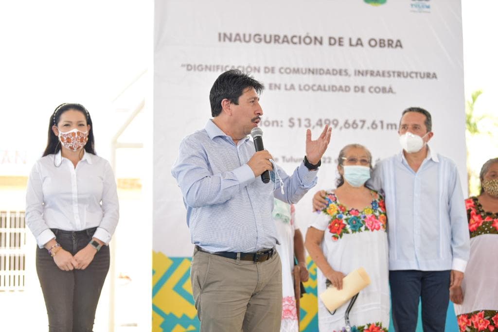 COMUNIDAD DE COBÁ MODERNIZA SU INFRAESTRUCTURA