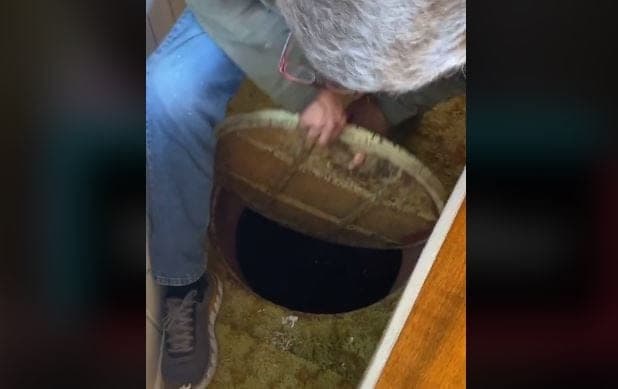 Tiktoker en EU retira un armario se encuentra con un refugio antibombas de la Guerra Fría