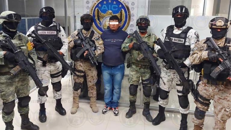 Detienen a “El Dalugas” presunto líder del Cártel de Santa Rosa de Lima en Guanajuato