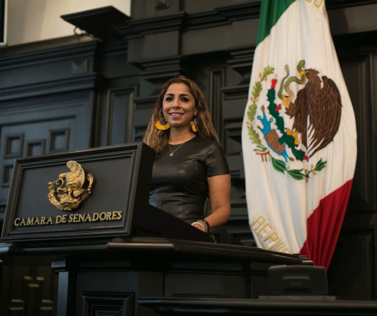 Solicita licencia Senadora Marybel Villegas, busca candidatura a alcaldía de Cancún por Morena