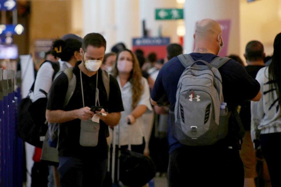 Aeropuerto de Cancún, con 395 vuelos en el último día de vacaciones