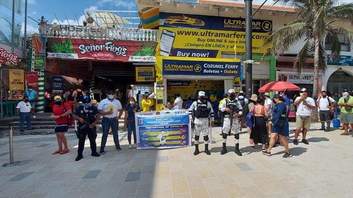 Siguen los operativos en Quintana Roo para el cuidado de la salud con protocolos y medidas sanitarias: Carlos Joaquín