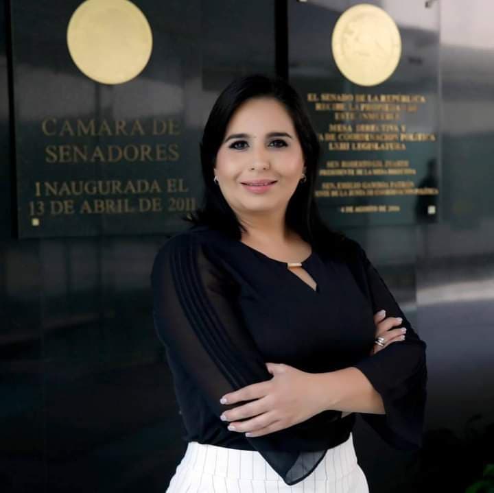 Pide licencia Mayuli Martínez en el Senado