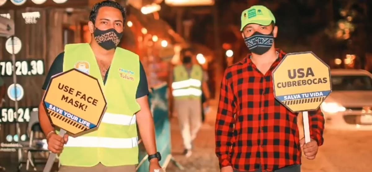 Continúa en Tulum programa de Burbujas Sanitarias para evitar contagios de Covid-19