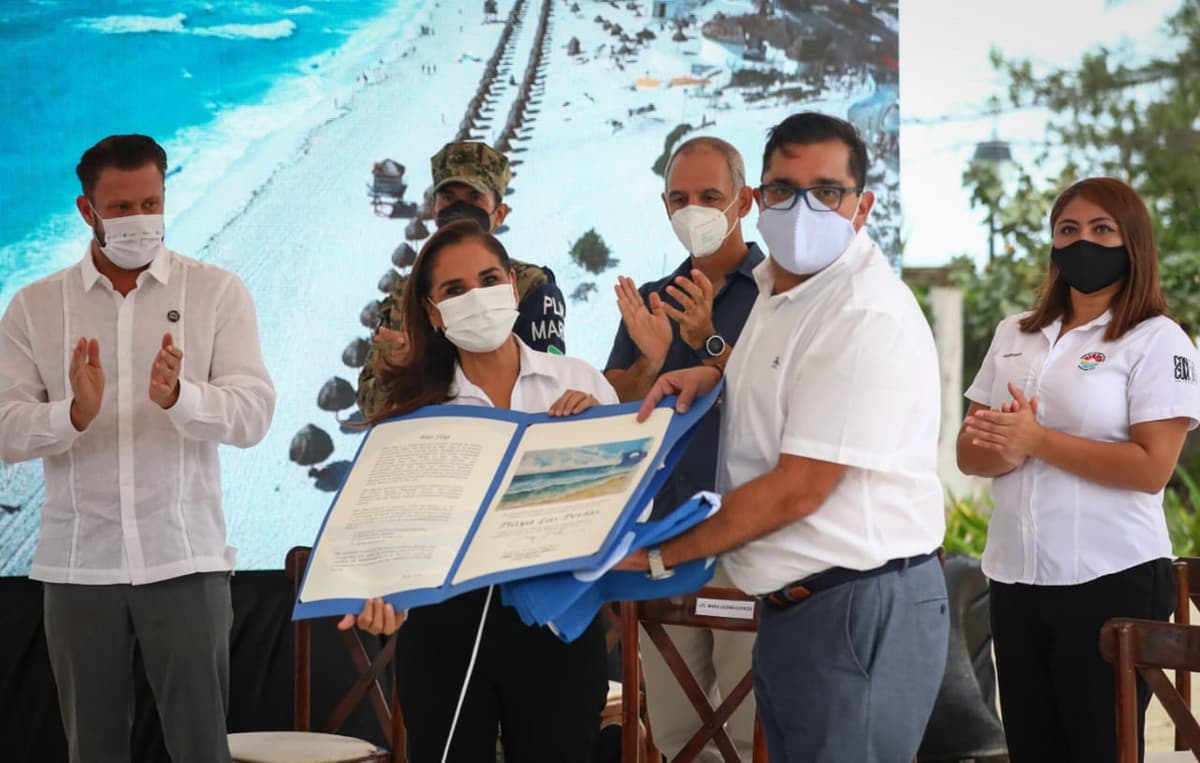 Cancún se coloca a la vanguardia con 39 distintivos Blue Flag