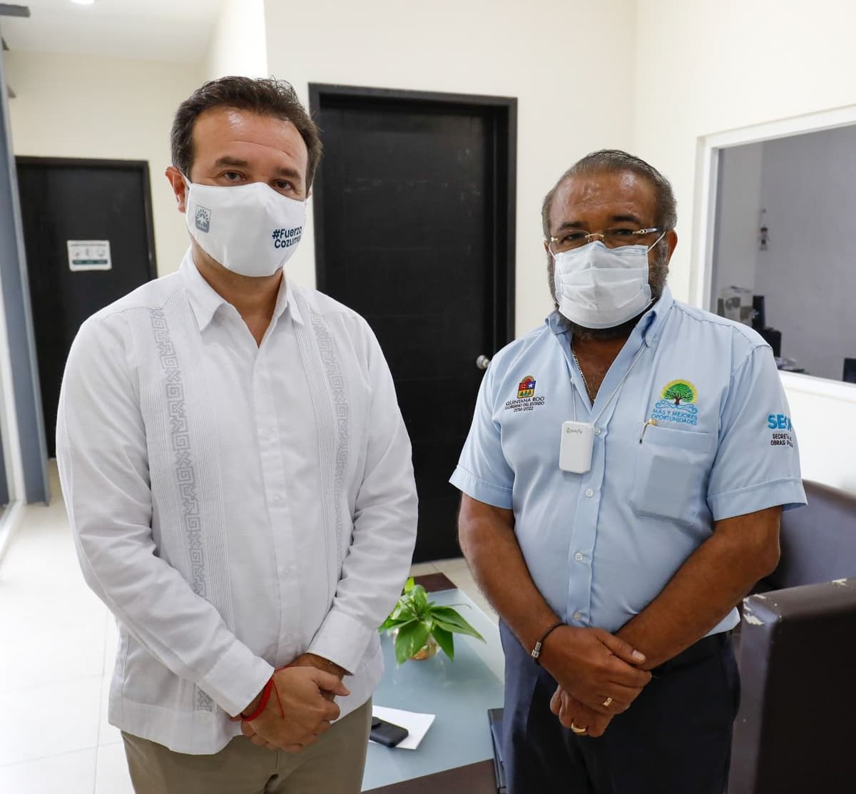 Inician gobierno de Pedro Joaquín y del Estado trabajos para atender los socavones en Cozumel