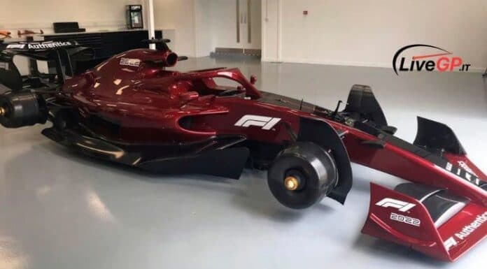 Filtran imágenes del auto de Fórmula 1 para el año 2022