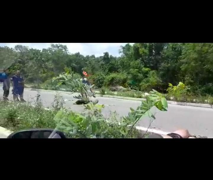 Derrapan en motocicleta y fallecen dos personas en Playa del Carmen