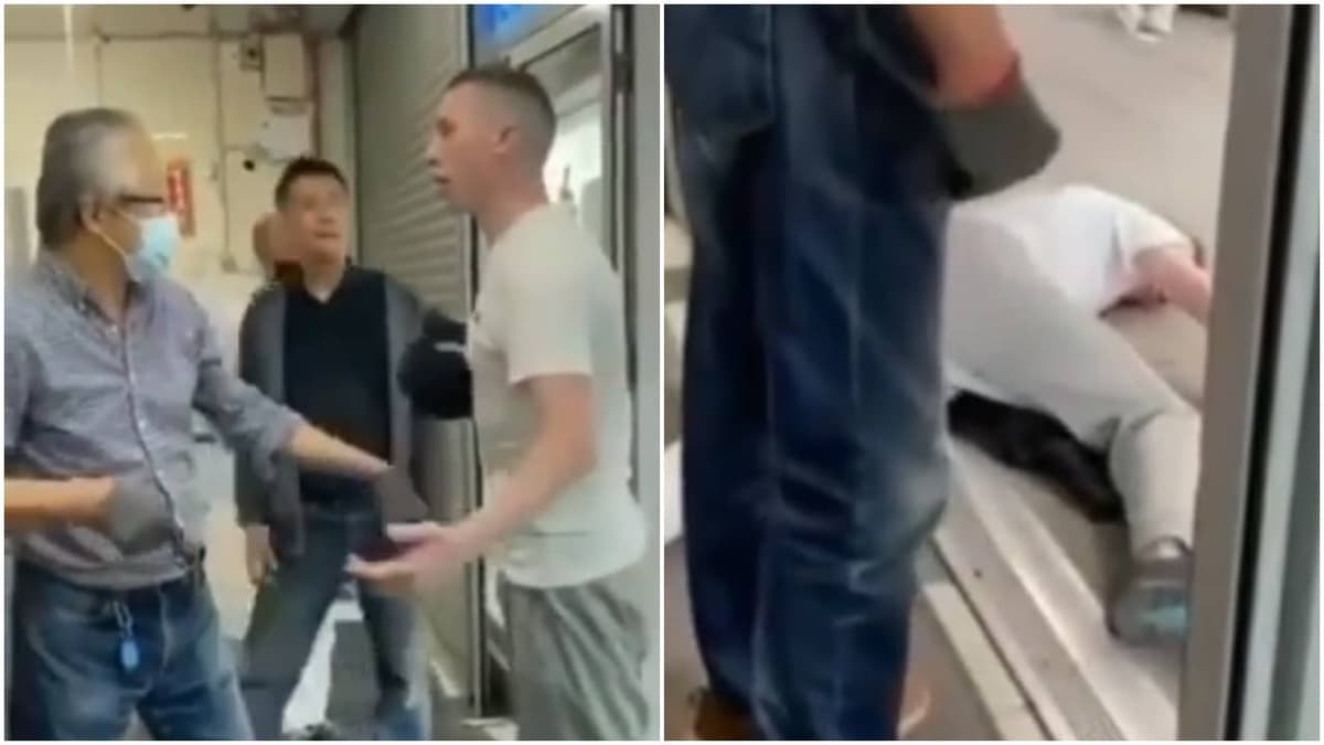 Video: Asiático noquea a racista que le había insultado y molestado