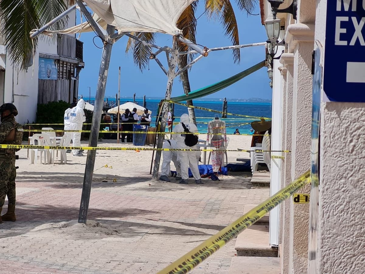 VIDEO: Doble ejecución en la Zona Hotelera de Cancún; también es herida turista