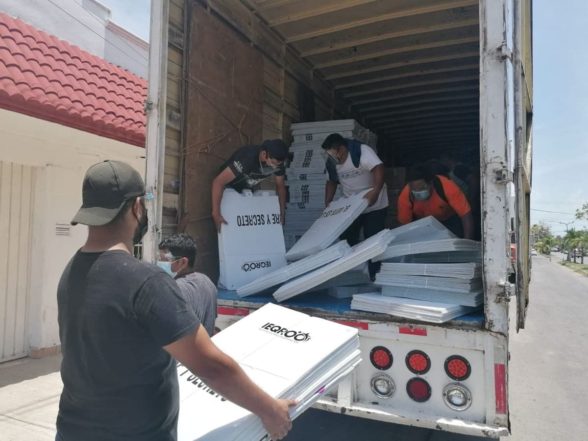 Instalarán en Chetumal 88 casillas en toldos