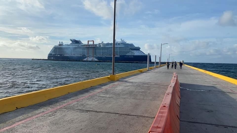 Alto optimismo y expectativa por llegada de crucero a Mahahual este lunes